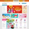 Mẫu web Baby Shop 34 baby