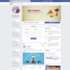 Mẫu website giao diện facebook 34 facebook