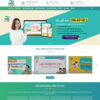 Mẫu web trung tâm ngoại ngữ 33 trungtam