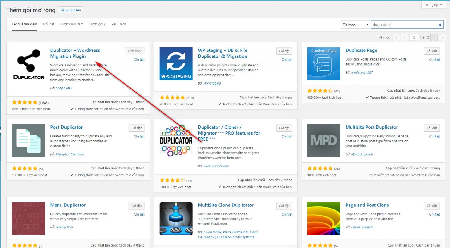 1 huong dan su dung duplicator de backup va chuyen host