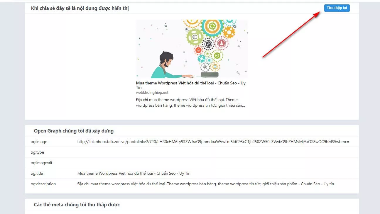 2 cach xoa cache hinh anh mo ta khi share link zalo