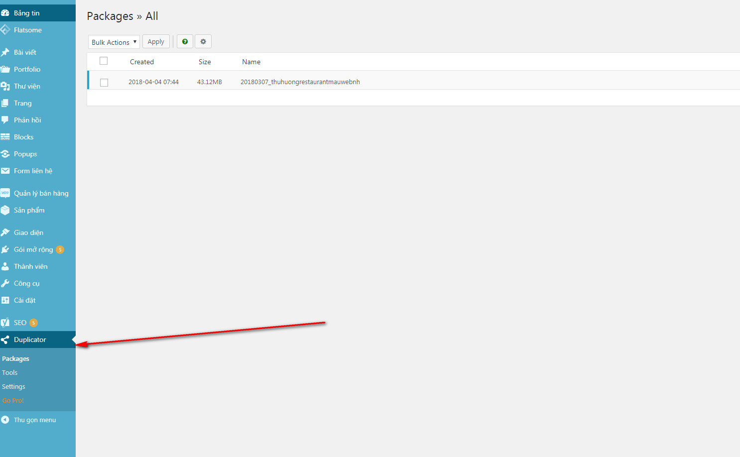 2 huong dan su dung duplicator de backup va chuyen host chi tiet