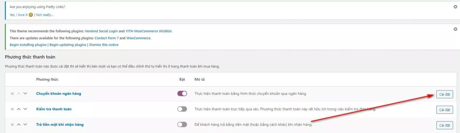 3 2 doi thong tin thanh toan trong woocommerce huong dan lam web wordpress