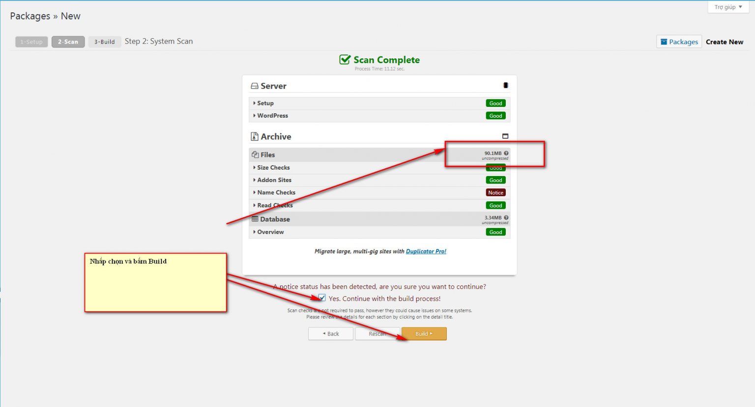 5 huong dan su dung duplicator de backup va chuyen host