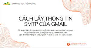 cach lay thong tin smtp gmail