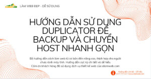 huong dan su dung duplicator de backup va chuyen host