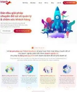 Thiết kế web dịch vụ chuyển đổi số