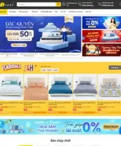 Thiết kế web bán nệm