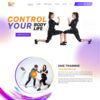 thiet ke web phong tap gym