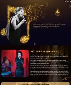 Thiết kế web dịch vụ âm nhạc
