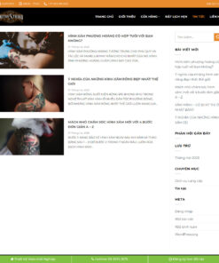 Thiết kế web dịch vụ xăm hình 9 Theme wordpress dịch vụ xăm đẹp