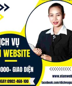 Web nhà thiết kế Thái Công 74 dich vu lam web ban hang online