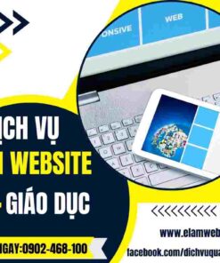 Mẫu website bán nội thất 70 dich vu lam web giao duc