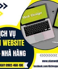 Mẫu website bán cửa nhôm 69 dich vu lam web nha hang
