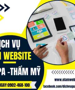 Thiết kế web dịch vụ sửa điện thoại 98 dich vu lam web spa tham my