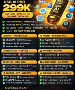 Combo khóa học AI giá rẻ dành cho người mới 33 Ghi danh lớp học AI cấp tốc để nhanh chóng làm chủ công nghệ lõi, không để bản thân bị tụt hậu trong kỷ nguyên số thay đổi vũ bão.