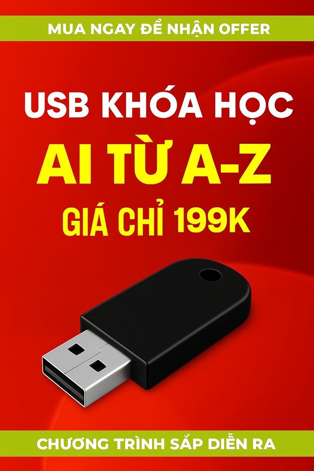 Khoá học AI Giá rẻ 60 Khai giảng khóa khóa học ai bình dân dành cho mọi đối tượng. Không đòi hỏi kỹ thuật cao, hướng dẫn cầm tay chỉ việc giúp bạn thành thạo ứng dụng AI nhanh chóng.