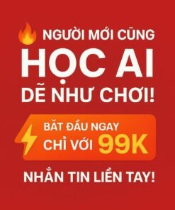 Khoá học AI Giá rẻ 41 Lựa chọn khóa học ai chi phí thấp là giải pháp tối ưu cho người mới kinh doanh. Tự mình làm video quảng cáo, viết bài bán hàng mà không cần thuê ngoài tốn kém.