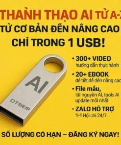 Học AI từ cơ bản đến nâng cao ngay hôm nay 33 Bảo mật dữ liệu với khóa học ai tạo trợ lý ảo nội bộ doanh nghiệp. Đào tạo AI theo tài liệu riêng của công ty, hỗ trợ nhân viên tra cứu quy trình siêu tốc.