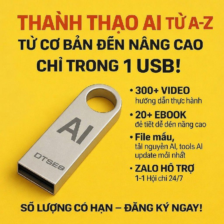 Học AI từ cơ bản đến nâng cao ngay hôm nay 55 Bảo mật dữ liệu với khóa học ai tạo trợ lý ảo nội bộ doanh nghiệp. Đào tạo AI theo tài liệu riêng của công ty, hỗ trợ nhân viên tra cứu quy trình siêu tốc.