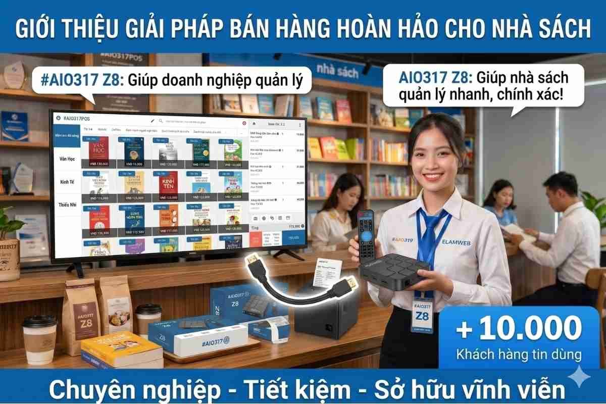 Sử dụng máy tính tiền tạp hóa giúp quét mã vạch sản phẩm nhanh chóng, tự động cộng tiền chuẩn xác, quản lý hàng nghìn mặt hàng không lo thất thoát.