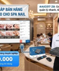 Bộ máy tính tiền quán ăn nhỏ 21 Hướng dẫn cách dùng tivi làm màn hình tính tiền đơn giản tại nhà. Cắm cổng HDMI kết nối Android Box là bạn có ngay hệ thống POS hiển thị menu cực lớn.