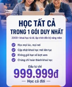 cách truy cập kho khóa học online trọn đời