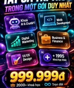 So sánh chi phí mua khóa học lẻ và mua combo 9 đánh giá các trang web bán khóa học online