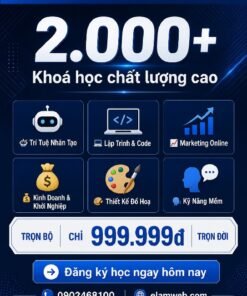 khóa học online dành cho người mới bắt đầu