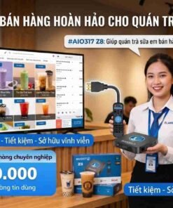 Máy tính tiền cho quán cafe nhỏ 20 Bộ máy bán hàng dịch vụ sửa chữa chuyên nghiệp, giúp quản lý linh kiện, báo giá tiền công, theo dõi tiến độ sửa thiết bị và in hóa đơn rõ ràng.