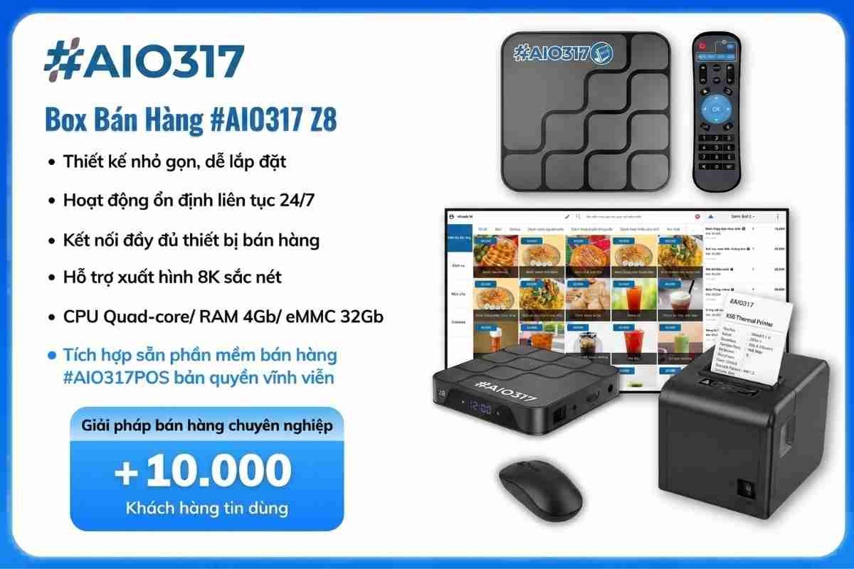Máy tính tiền cho quán cafe nhỏ 39 Hệ thống máy bán hàng linh kiện điện tử giúp phân loại chính xác hàng nghìn mã IC, tụ điện theo kệ hàng, hỗ trợ quét mã vạch tính tiền siêu tốc.