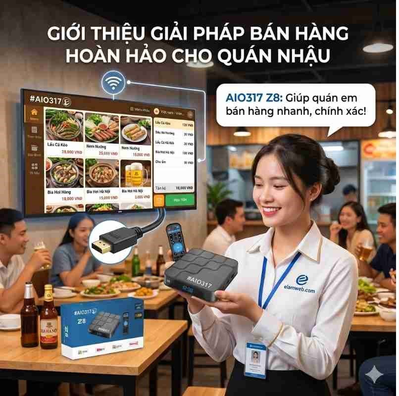 Bộ máy tính tiền quán ăn nhỏ 11 Bộ máy tính tiền quán ăn nhỏ - Ảnh 7