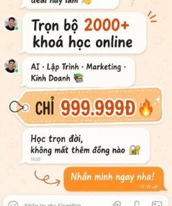 Bỏ túi mẹo mua khóa học giá rẻ không lo lừa đảo. Kiểm tra video demo trước khi chuyển khoản. Xem ngay! Chuyên bán khoá học online giá sỉ