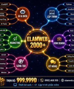 Bạn muốn tìm kho khóa học online uy tín ở đâu? Ghé ngay Elamweb để nhận link bài giảng chuẩn nhất! Mua khoá học giá hời gọi 0902.468.100